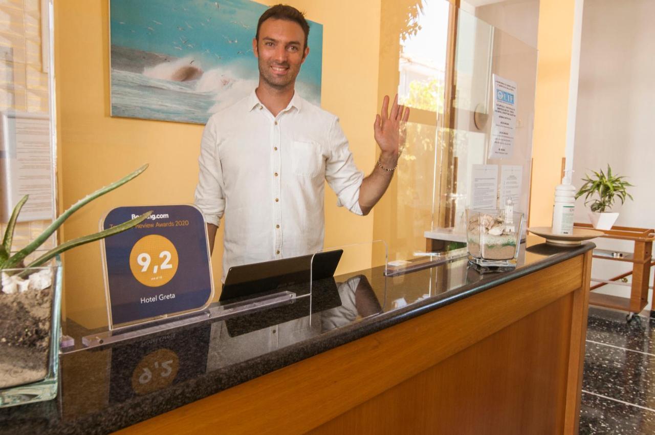 Hotel Greta B&B Rimini Dış mekan fotoğraf