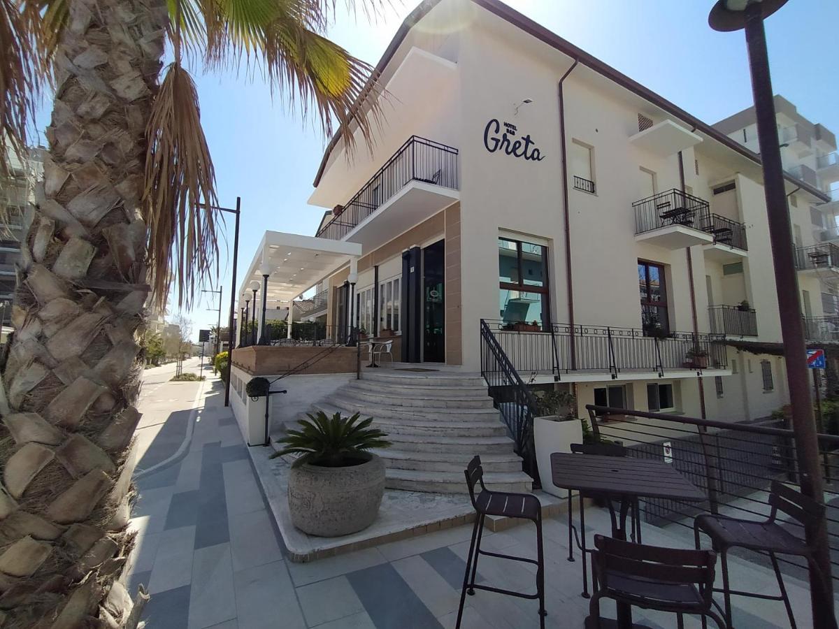 Hotel Greta B&B Rimini Dış mekan fotoğraf
